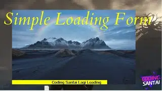 How to Create a Simple Loading Form using Visual Studio 2019 C#