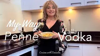 🔥 Penne alla Vodka with Crispy Pancetta (or Salmon) – Creamy, Smoky & Absolutely Addictive! 🍝