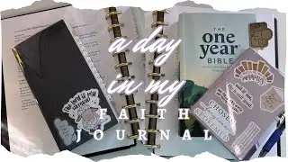 Faith Journal With Me | Daily Devotional + Bible Reading | Simple & Intentional