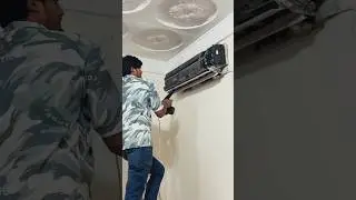 Ac service in gulf country #minivlog #shortvideo #youtubeshorts #vlog #ytshorts #trending #fyp