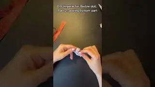 DIY lingerie for Barbie doll. Part 2: sewing bottom part