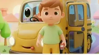 ''Muhammad Hashir and Happy Bus 🚍'' Fun Adventure for Kids 🌈#HashirHappyBus#youtubekids