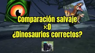 The Cursed isle vs Path of Titans - Dinosaurios correctos