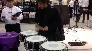 SONOR Gavin Harrison Protean Snares - JoJo Mayer checks the