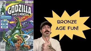 Modern comic reader reads BRONZE AGE book (Godzilla vs Fantastic Four)