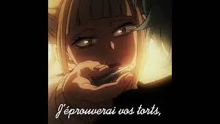 gloire a mes genoux  #anime #capcut #toga