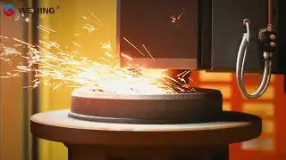 WEIJING AUTO GRINDING MACHINE GH SERIES FETTLING BIG INGATES AT INNER RING PERFECTLY