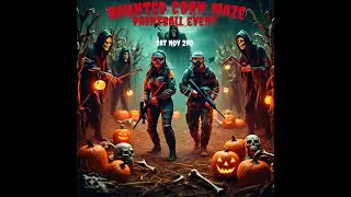 Haunted Corn Maze Paintball Event