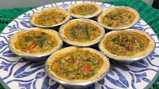  QUICHE DE ABOBRINHA VERDE SIMPLES E F&Aacute;CIL DE PREPARAR 