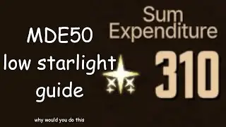 MDE50 con guida a bassa luce stellare - [Limbus Company]