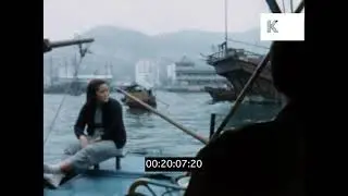 1960s Hong Kong, Boats on Aberdeen Harbour, 8mm