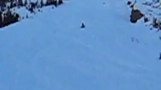 Snowmobiling near Gallagher Head
