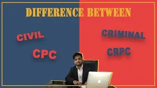 DIFFERENCE BETWEEN CRIMINAL AND CIVIL | CPC CRPC IPC | THE GO LEGAL | Sushant Sapra