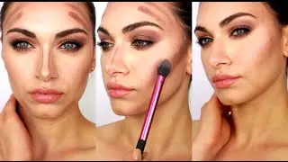 My Highlighting / Contouring Routine + Kim K Full Tutorial - AC on Tour by Australis | RubyGolani