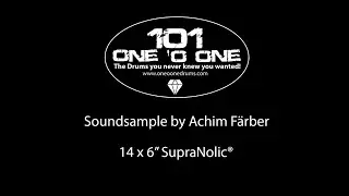 101Drums - Soundsample 14 x 6