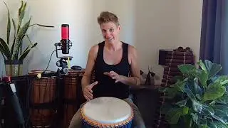 Drum play with another traditional rhythm