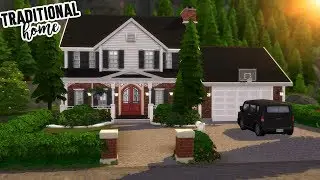 TRADITIONAL FAMILY HOME | The Sims 4 Speed Build
