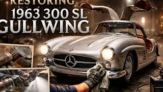 Reviving the Most Beautiful Car Ever Made | 1963 Mercedes-Benz 300 SL (ASMR Rebuild)