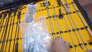 Laparoscopic Hand Tools Kit #laparoscopicinstruments #medicalequipment #graficsurgical