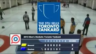 2013 Stu Sells Toronto Tankard Curling: Jean-Michel Menard vs Brad Gushue