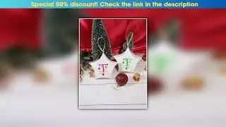 Exclusive Personalized Christmas star shaped gift box, customized name, decorative pattern, holiday