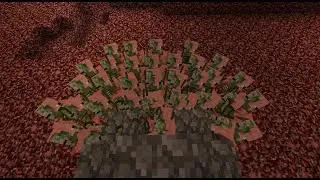 Simple AFK Zombie Pigman Farm 1 in Minecraft - MCinstructabuilds
