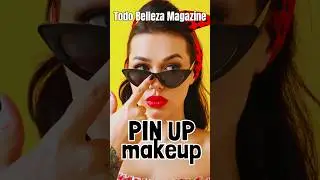 Pin Up Makeup #beautysalon #carrerastecnicas #pinupmakeup #cosmetologia #beautytips #makeuplovers