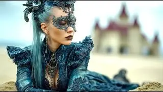 The Darkness Calls From Within Our Minds, AI Generated Futuristic Gothic Fantasy.