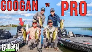 2v2 GOOGAN vs. PRO FISHERMAN Challenge! ( BEST 3 FISH WINS )