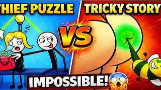 🔥Thief Puzzle 🆚 Help Me Tricky Story &ndash; Which Game Is Smarter? 🤯 #gaming #puzzle 
