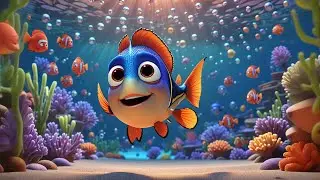 Five Flying Fish Learn the Vowels | Phonics Song for Kids | Learn A E I O U with Fun Rhymes