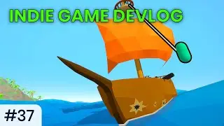 Adding Grappling Hooks and Making Ship Damage Visible | Indie Game Devlog #37
