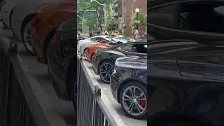 Toronto Exotic Car Show 🏁🏎️ #astonmartin #race #city #auto  #event #luxury #show #supercars