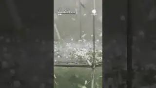Gigantyczna burza gradowa uderzyła w podw&oacute;rko we Francji