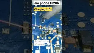 Jio phone f320b charging ic fix#sorts#tips and triks#mobilerepair#youtubeshorts