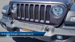 2018 Jeep Wrangler Unlimited Sport S Antioch  Pittsburg  Brentwood  Concord  Walnut Creek