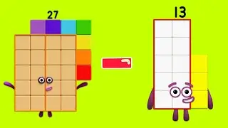 Number Blocks Easy Subtraction for Kids | Fun and Simple Math Learning