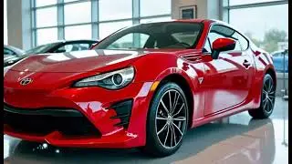 New Toyota GR-86 2026 model in red antique colour