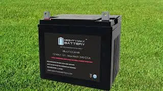 Mighty Max Battery ML U1 CCAHR  12 Volt, 320 CCA, Nut and Bolt NB Terminal, Rechargeable SLA AGM Bat