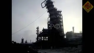 РВС Ч.347 Колонна Установка атмосферно-вакуумной перегонки АВТ-1 ГазпромНефтехим Салават 2013.01.30