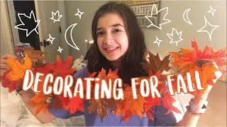 decorating my room for fall *aesthetic*