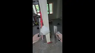 Painter Applying putty | Puttying for renovation #putty 250521