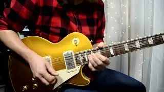 Gibson Les Paul 57 Gold Top Custom Shop R7 - JB Blues in C jam