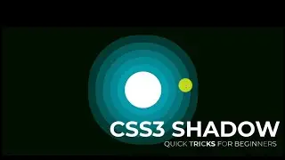Quick CSS3 Shadow Effects Tutorial For Beginners | CSS Effects #technologyonvikash #css3 #html