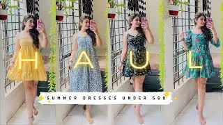 Cutest and Affordable Summer Outfit | Flipkart Summer Dress Haul