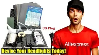 Revamp Your Ride: Headlight Polishing Kit for Crystal Clear Car Headlights!