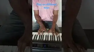 Play on different keys.#piano #musicology #music #musictheory #pianolessons