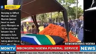 Mbongeni Ngema Funeral Service