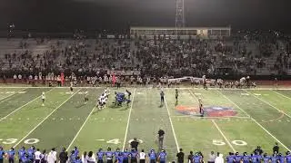 Edinburg Vela  Austin  Garza 54 yard game winning field goal. Bi-District  Sabercats vs Eagles