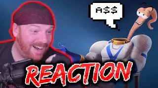 Krimson KB Reacts: Earthworm Jim Animated TV Series - Interview Jim